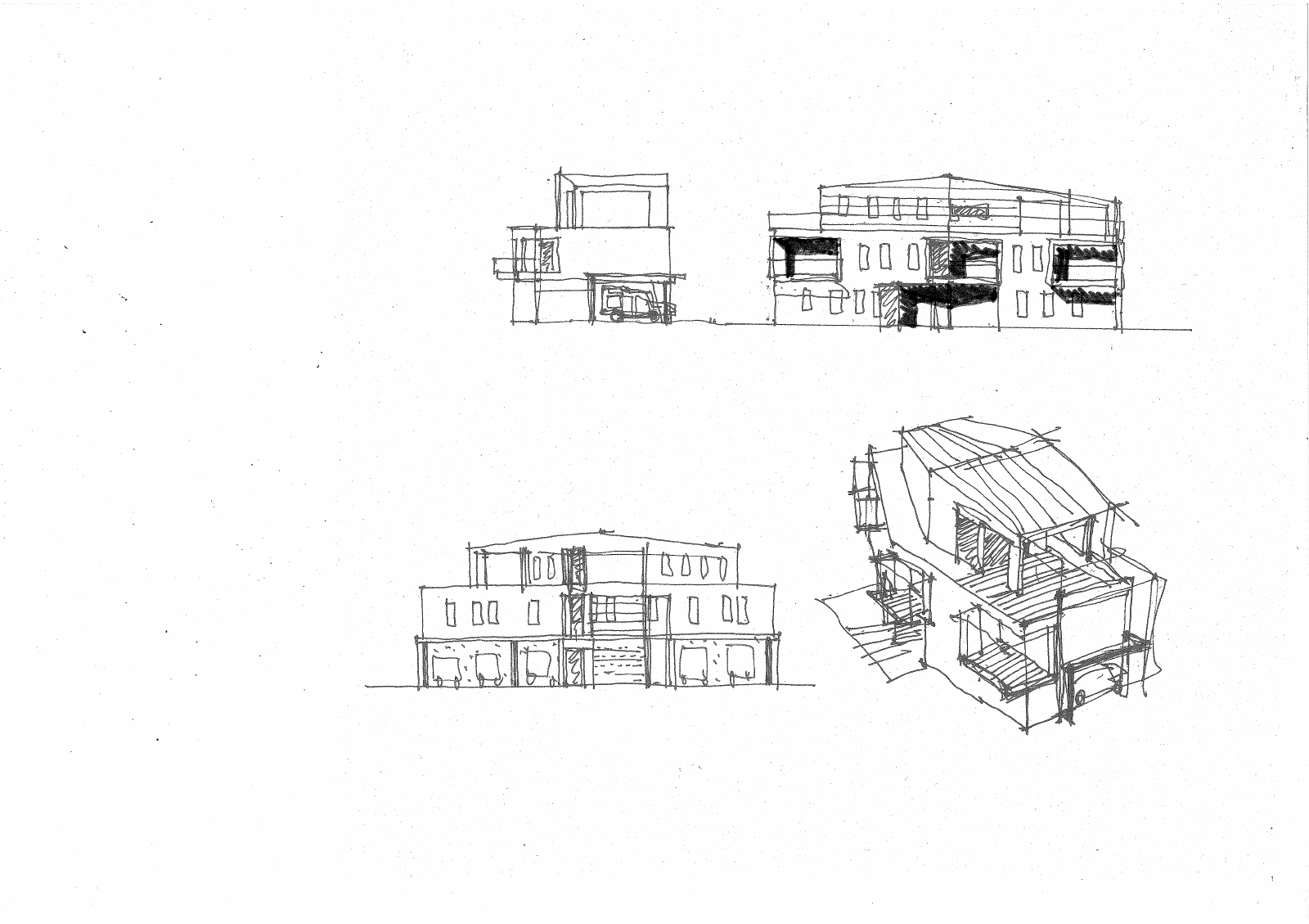 Villa Széplak, 32 lakásos lakóépület kép - Tarjányi Ákos építészmérnök
