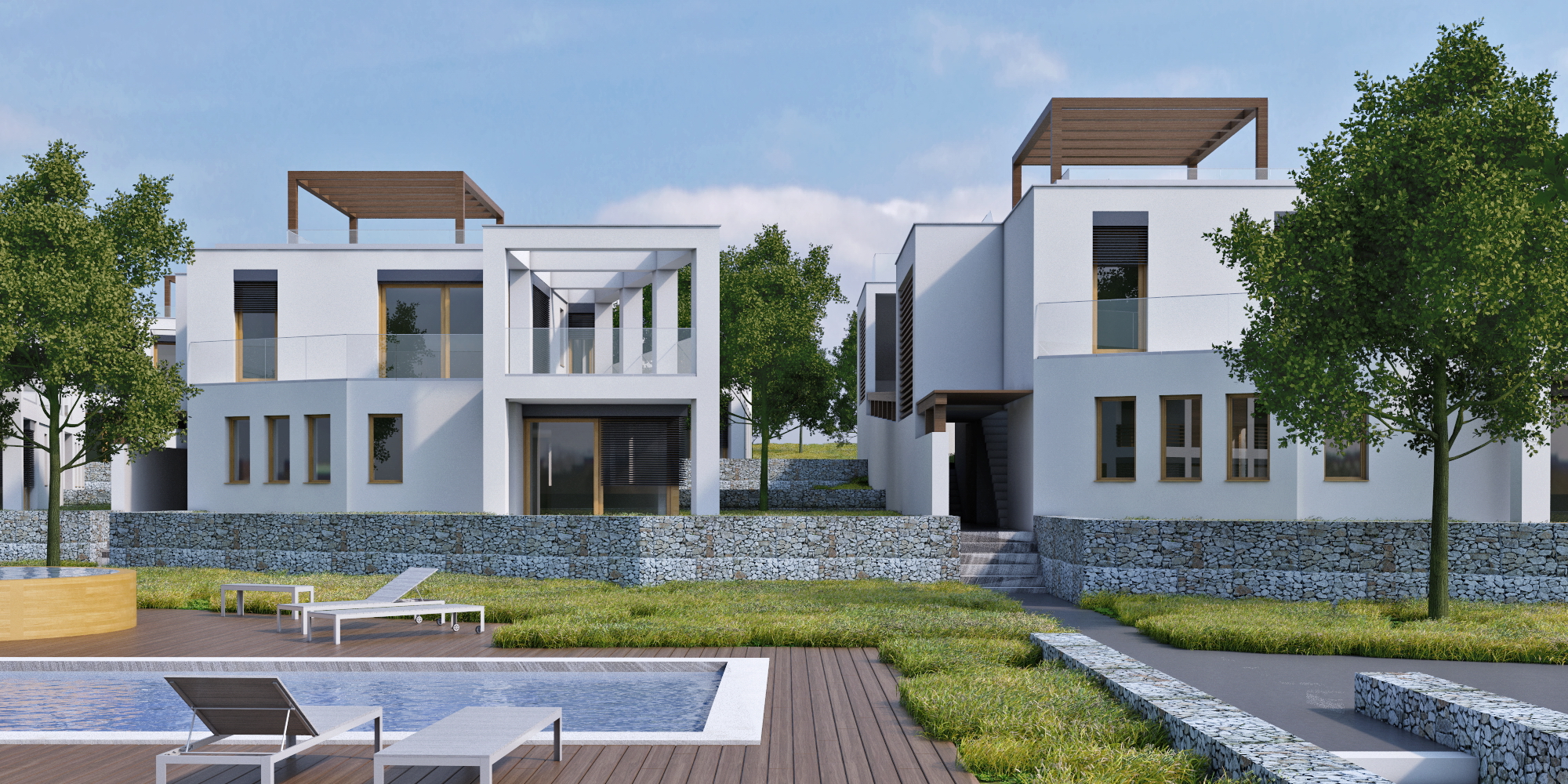 Balatonkenese Villapark kép - Tarjányi Ákos építészmérnök