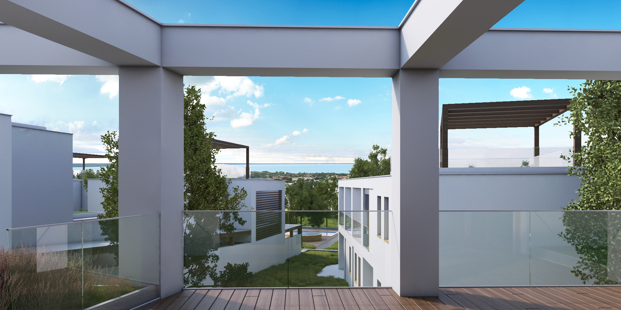 Balatonkenese Villapark kép - Tarjányi Ákos építészmérnök