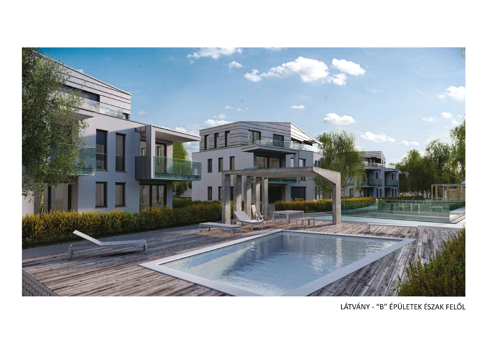 Villa Széplak, 32 lakásos lakóépület kép - Tarjányi Ákos építészmérnök